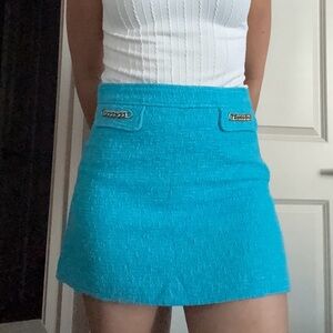 Zara Blue Skirt